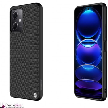 Nillkin Textured plastikinis dėklas - juodas (Xiaomi Poco X5 5G/Redmi Note 12 5G) Nillkin Textured plastikinis dėklas - juodas (Xiaomi Poco X5 5G/Redmi Note 12 5G)